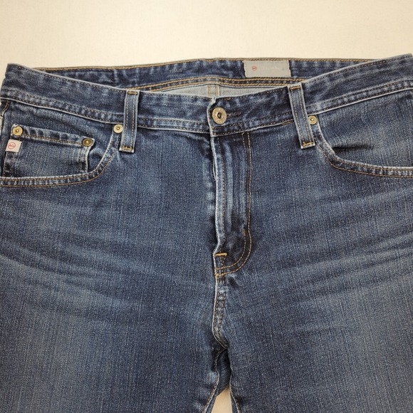 AG Adriano Goldschmied Jeans Mens 34x30* Blue Tellis Modern Slim Straight Denim - Picture 2 of 12